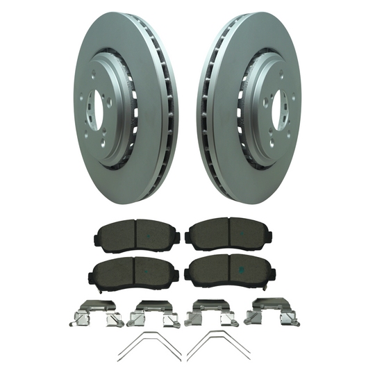 KPR10840 Bremex Premium ExoCoat Brake Pad and Rotors Disc Brake Kit Bremex Brakes
