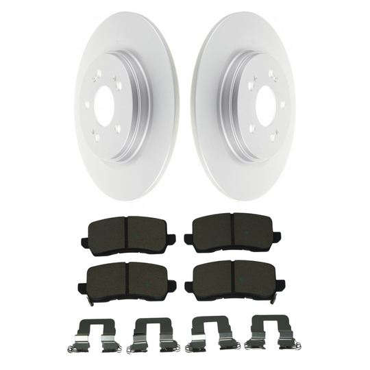 KPR10850 Bremex Premium ExoCoat Brake Pad and Rotors Disc Brake Kit Bremex Brakes