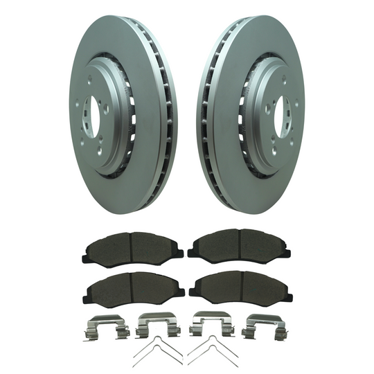 KPR10860 Bremex Premium ExoCoat Brake Pad and Rotors Disc Brake Kit Bremex Brakes