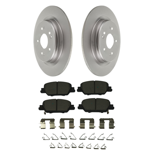 KPR10880 Bremex Premium ExoCoat Brake Pad and Rotors Disc Brake Kit Bremex Brakes