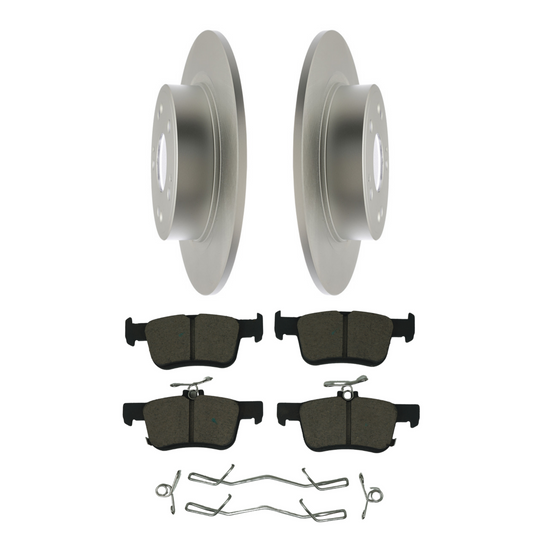 KPR10890 Bremex Premium ExoCoat Brake Pad and Rotors Disc Brake Kit Bremex Brakes
