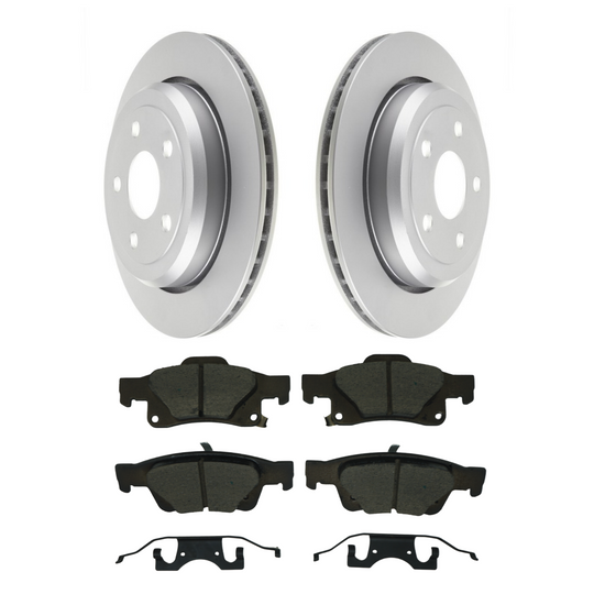 KPR10950 Bremex Premium ExoCoat Brake Pad and Rotors Disc Brake Kit Bremex Brakes