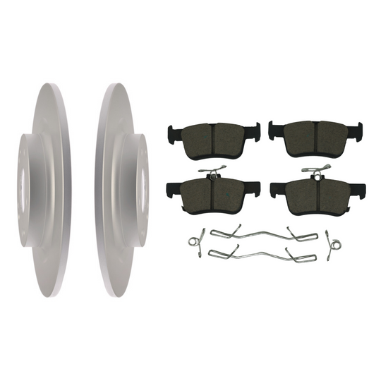 KPR11070 Bremex Premium ExoCoat Brake Pad and Rotors Disc Brake Kit Bremex Brakes