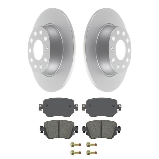KPR11080 Bremex Premium ExoCoat Brake Pad and Rotors Disc Brake Kit Bremex Brakes