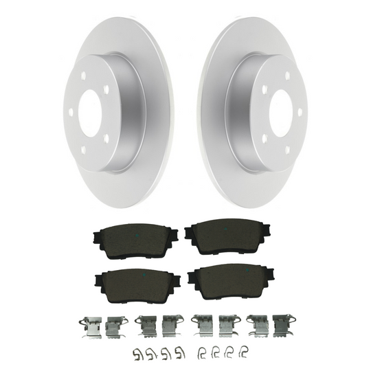 KPR11200 Bremex Premium ExoCoat Brake Pad and Rotors Disc Brake Kit Bremex Brakes