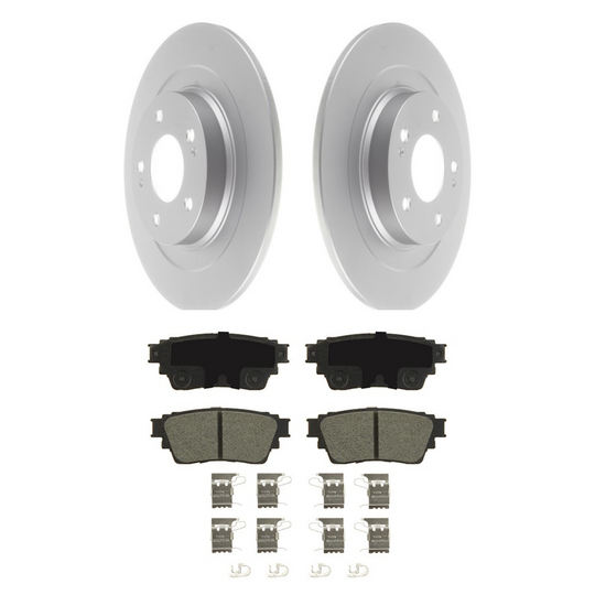 KPR11210 Bremex Premium ExoCoat Brake Pad and Rotors Disc Brake Kit Bremex Brakes