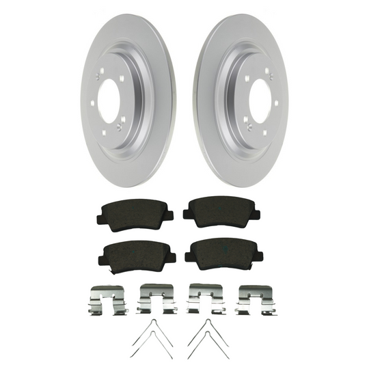 KPR11290 Bremex Premium ExoCoat Brake Pad and Rotors Disc Brake Kit Bremex Brakes