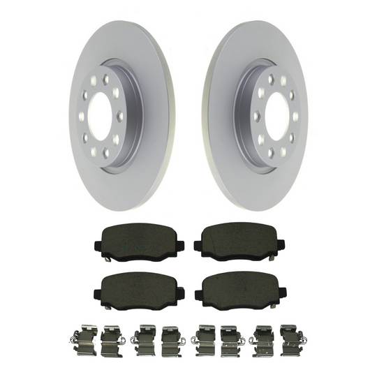 KPR11310 Bremex Premium ExoCoat Brake Pad and Rotors Disc Brake Kit Bremex Brakes