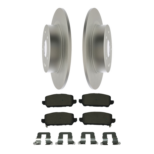 KPR11340 Bremex Premium ExoCoat Brake Pad and Rotors Disc Brake Kit Bremex Brakes