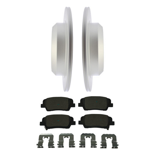 KPR11360 Bremex Premium ExoCoat Brake Pad and Rotors Disc Brake Kit Bremex Brakes