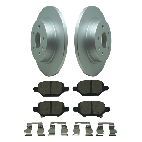 KPR11370 Bremex Premium ExoCoat Brake Pad and Rotors Disc Brake Kit Bremex Brakes