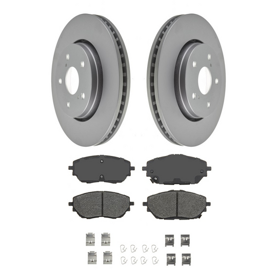 KPR11430 Bremex Premium ExoCoat Brake Pad and Rotors Disc Brake Kit Bremex Brakes