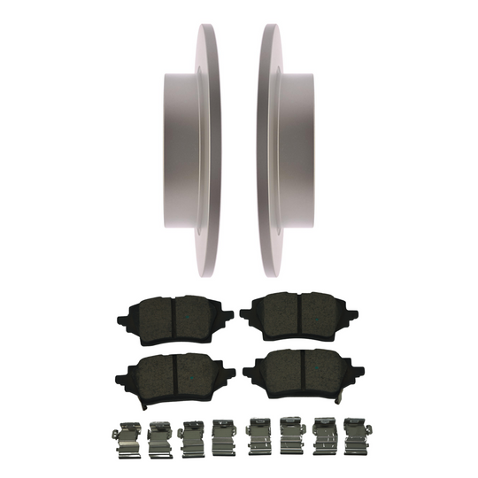 KPR11440 Bremex Premium ExoCoat Brake Pad and Rotors Disc Brake Kit Bremex Brakes