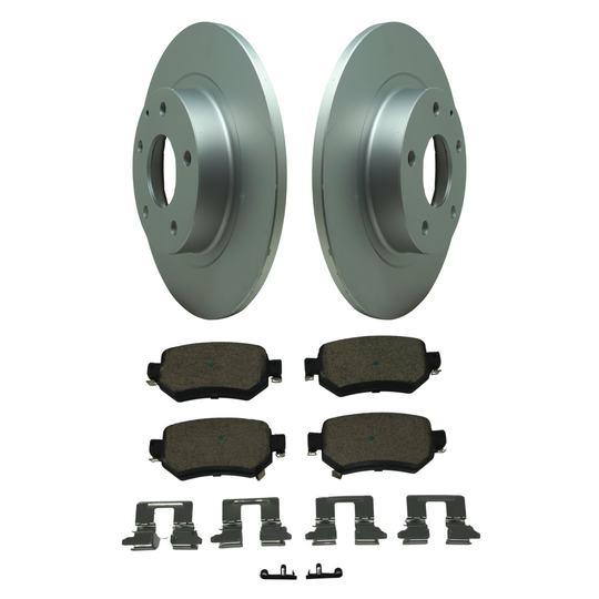 KPR11480 Bremex Premium ExoCoat Brake Pad and Rotors Disc Brake Kit Bremex Brakes