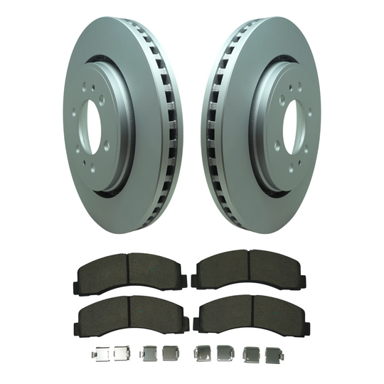 KPR11490 Bremex Premium ExoCoat Brake Pad and Rotors Disc Brake Kit Bremex Brakes