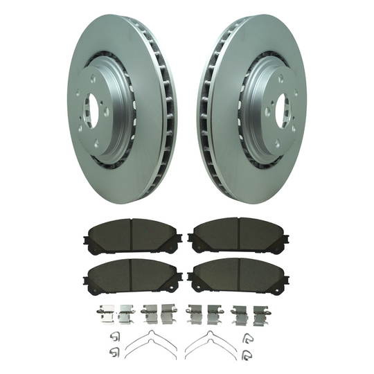 KPR11510 Bremex Premium ExoCoat Brake Pad and Rotors Disc Brake Kit Bremex Brakes