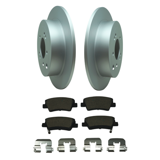 KPR11520 Bremex Premium ExoCoat Brake Pad and Rotors Disc Brake Kit Bremex Brakes