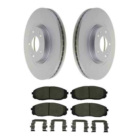 KPR11540 Bremex Premium ExoCoat Brake Pad and Rotors Disc Brake Kit Bremex Brakes
