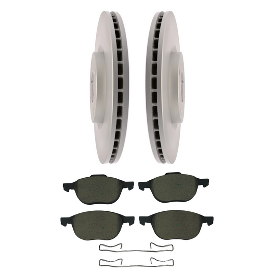 KPR11590 Bremex Premium ExoCoat Brake Pad and Rotors Disc Brake Kit Bremex Brakes