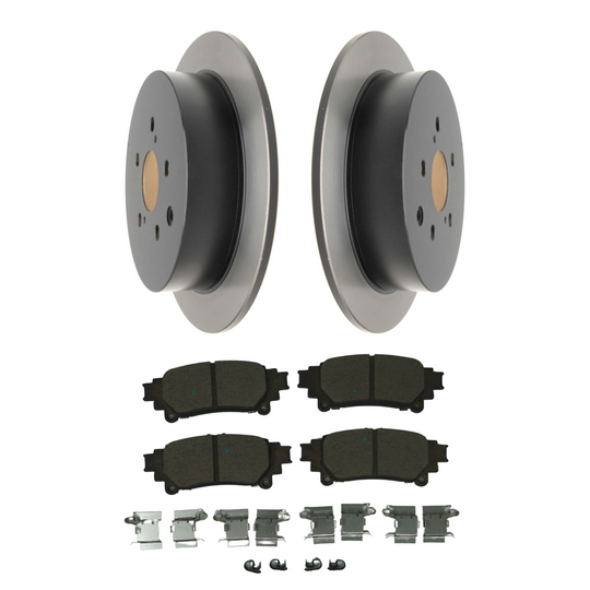 KPR11660 Bremex Premium ExoCoat Brake Pad and Rotors Disc Brake Kit Bremex Brakes