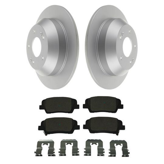 KPR11810 Bremex Premium ExoCoat Brake Pad and Rotors Disc Brake Kit Bremex Brakes