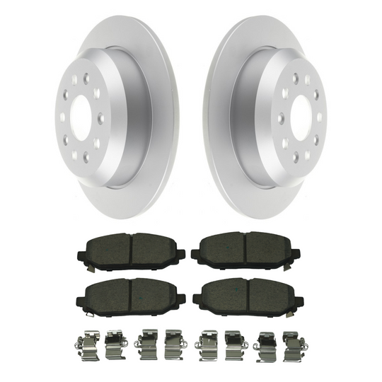 KPR11860 Bremex Premium ExoCoat Brake Pad and Rotors Disc Brake Kit Bremex Brakes