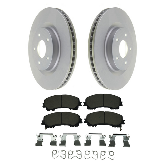 KPR11880 Bremex Premium ExoCoat Brake Pad and Rotors Disc Brake Kit Bremex Brakes