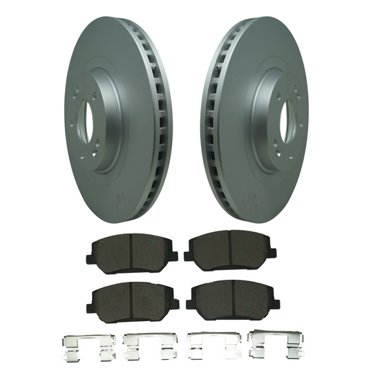 KPR11910 Bremex Premium ExoCoat Brake Pad and Rotors Disc Brake Kit Bremex Brakes