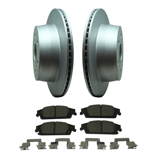 KPR11930 Bremex Premium ExoCoat Brake Pad and Rotors Disc Brake Kit Bremex Brakes