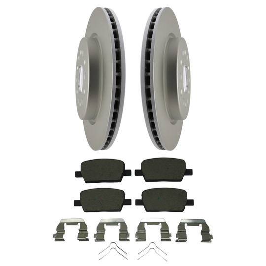 KPR11990 Bremex Premium ExoCoat Brake Pad and Rotors Disc Brake Kit Bremex Brakes
