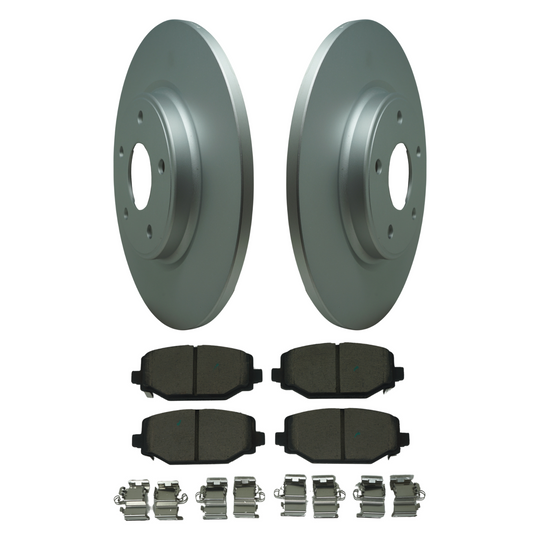KPR12050 Bremex Premium ExoCoat Brake Pad and Rotors Disc Brake Kit Bremex Brakes