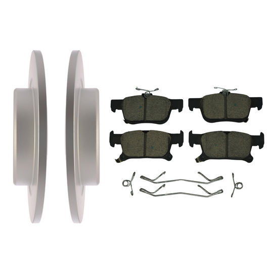 KPR12100 Bremex Premium ExoCoat Brake Pad and Rotors Disc Brake Kit Bremex Brakes