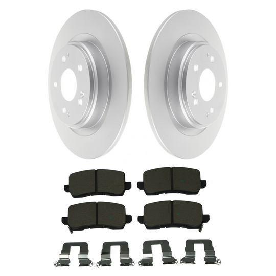 KPR12130 Bremex Premium ExoCoat Brake Pad and Rotors Disc Brake Kit Bremex Brakes