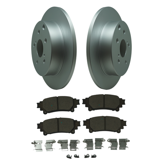 KPR12170 Bremex Premium ExoCoat Brake Pad and Rotors Disc Brake Kit Bremex Brakes
