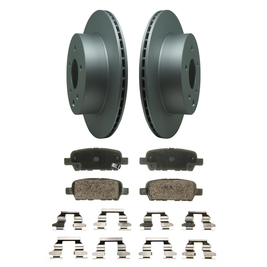 KPR12250 Bremex Premium ExoCoat Brake Pad and Rotors Disc Brake Kit Bremex Brakes