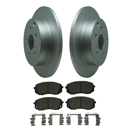 KPR12310 Bremex Premium ExoCoat Brake Pad and Rotors Disc Brake Kit Bremex Brakes