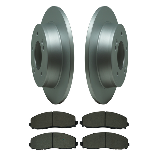 KPR12320 Bremex Premium ExoCoat Brake Pad and Rotors Disc Brake Kit Bremex Brakes