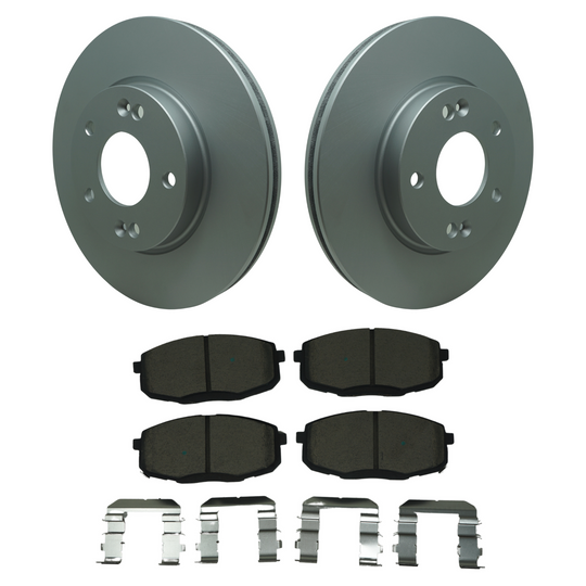 KPR12330 Bremex Premium ExoCoat Brake Pad and Rotors Disc Brake Kit Bremex Brakes