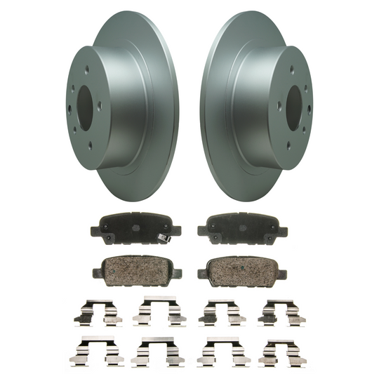 KPR12340 Bremex Premium ExoCoat Brake Pad and Rotors Disc Brake Kit Bremex Brakes