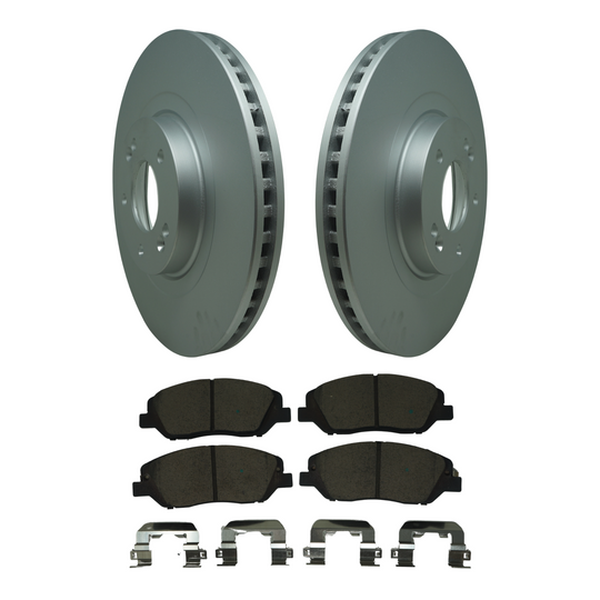 KPR12370 Bremex Premium ExoCoat Brake Pad and Rotors Disc Brake Kit Bremex Brakes