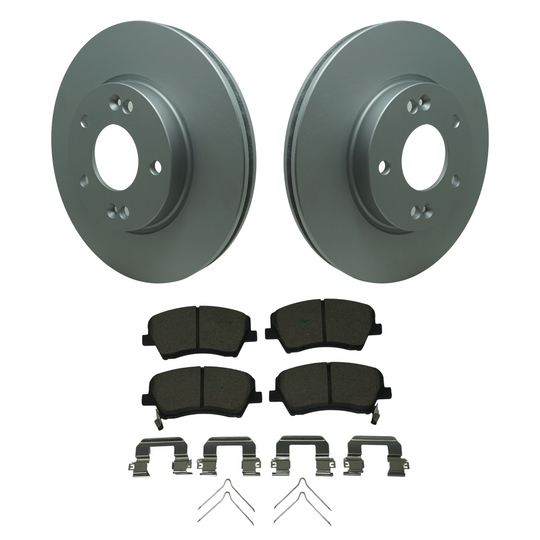 KPR12380 Bremex Premium ExoCoat Brake Pad and Rotors Disc Brake Kit Bremex Brakes