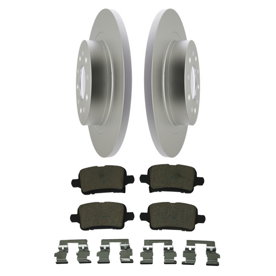 KPR12390 Bremex Premium ExoCoat Brake Pad and Rotors Disc Brake Kit Bremex Brakes