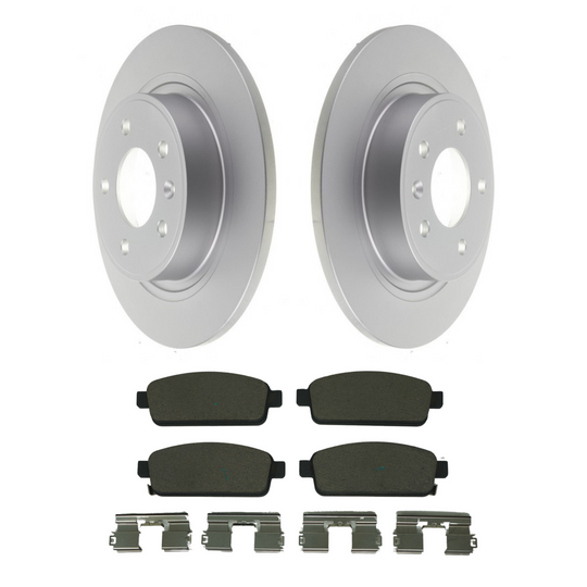 KPR12450 Bremex Premium ExoCoat Brake Pad and Rotors Disc Brake Kit Bremex Brakes