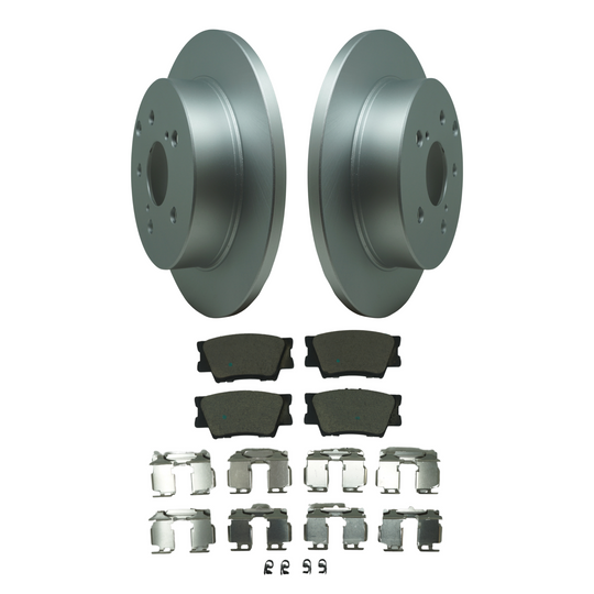 KPR12480 Bremex Premium ExoCoat Brake Pad and Rotors Disc Brake Kit Bremex Brakes