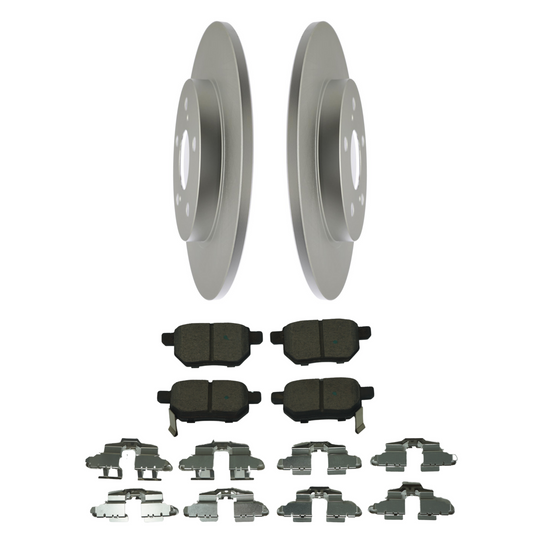 KPR12500 Bremex Premium ExoCoat Brake Pad and Rotors Disc Brake Kit Bremex Brakes