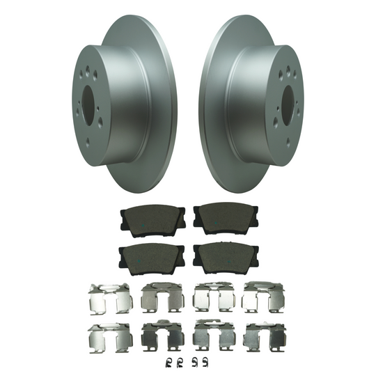 KPR12510 Bremex Premium ExoCoat Brake Pad and Rotors Disc Brake Kit Bremex Brakes