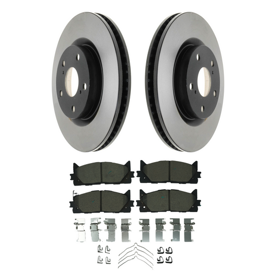 KPR12520 Bremex Premium ExoCoat Brake Pad and Rotors Disc Brake Kit Bremex Brakes