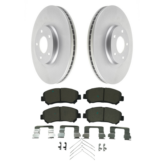 KPR12550 Bremex Premium ExoCoat Brake Pad and Rotors Disc Brake Kit Bremex Brakes