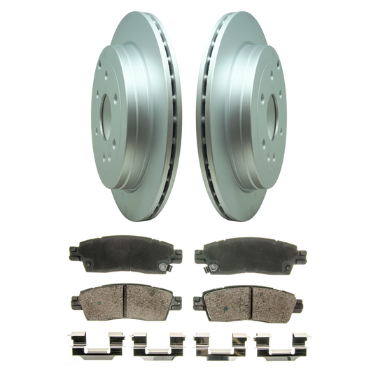 KPR12700 Bremex Premium ExoCoat Brake Pad and Rotors Disc Brake Kit Bremex Brakes