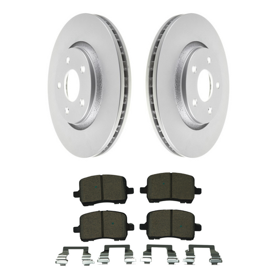 KPR12750 Bremex Premium ExoCoat Brake Pad and Rotors Disc Brake Kit Bremex Brakes